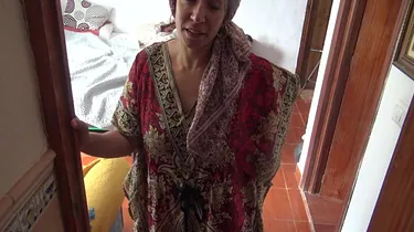 Turkish csapphic Souzan Halabi gets a visit from freaky American tourist in Istanbul