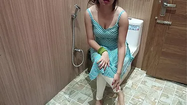 Big ass Indian bhabhi hooks up with multiple guys in steamy bathroom orgy