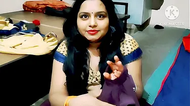 Sexynebbw, a youthful Indian maid, gets her cunny boned firm by her well-strung up sir