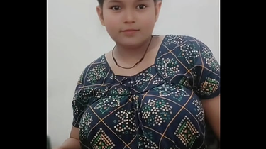 Alone Angel flaunts her giant innate knockers in a solo taunt