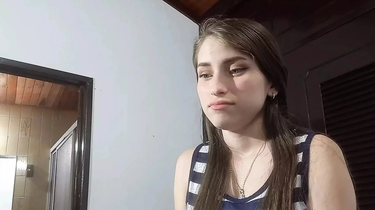 My stepsister's innocent face begs for my hard cock to satisfy her needs