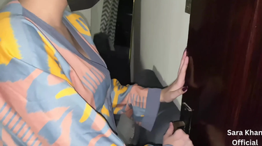 Hot Desi MILF with big boobs moans loudly while getting intimate with her boyfriend