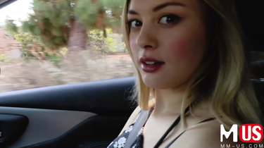 Amber Moore gets picked up by a stranger & has a romantic ass-licking session