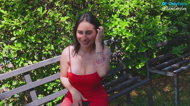 Watch this 18-year-old babe get her tight pussy ravished in public park by a massive cock