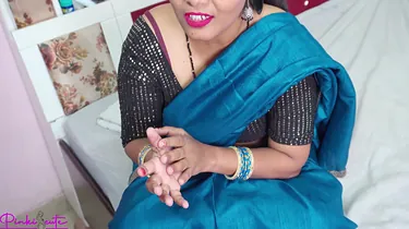 Desi Aunty gets her taut cooter boned by her devar's stiff dick