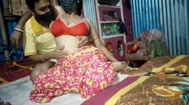 Desi Aunty's Indian village: Randi hook-up, roped up, wanked, and peeing in doggie-style-fashion