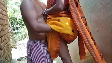 Prayamu11 and Yatun get down and dirty with their man's friend at a village party