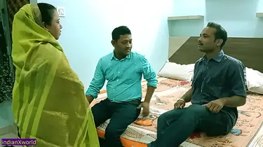Desi MILF gets pounded by stepbrother's friends in a hot Indian Bengali fuckfest