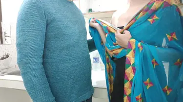 Desi Step-sis begs for more, but can't resist getting pounded in the kitchen