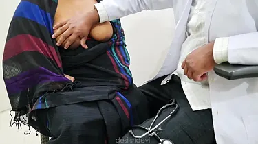 Desi doc examines local doll milk can in hospital and gives handjob to lucky stranger
