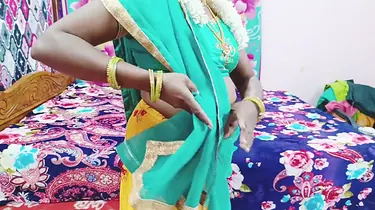 Stepbrother's big tits and Indian wife's natural ass get a hardcore pounding in a dirty Telugu video