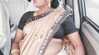 Nasty India and her Desi hubby get hot and heavy in a car ride