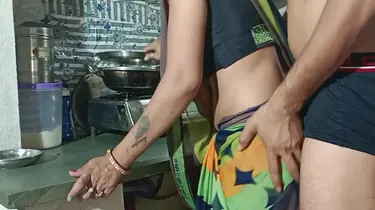 Your KAJAL Bhabhi gets roughed up by Devar's Hindi Muddy in Kitchen with Muddy audio