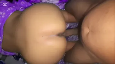 Lesbiankella, a hot and horny Desi Bhabhi, gets her tight pussy drilled and gets a messy facial
