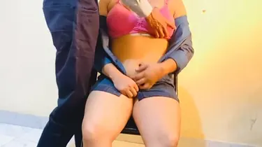 Watch HoneybaeSL get a rough desi pounding with a big load of cum to share