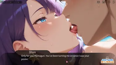 Hookup Beach Club Gameplay - A Busty Hentai Game with a Naughty Commentator