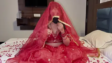 Rinki and Asrita's first night in the honeymoon: Arse Pummeled Stiff Ass-fucking with close-ups of
