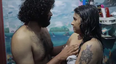 Step Sista and her Indian Stepbrother Vaishnavy & Sharun get hot with meaty trunk and backside have fun